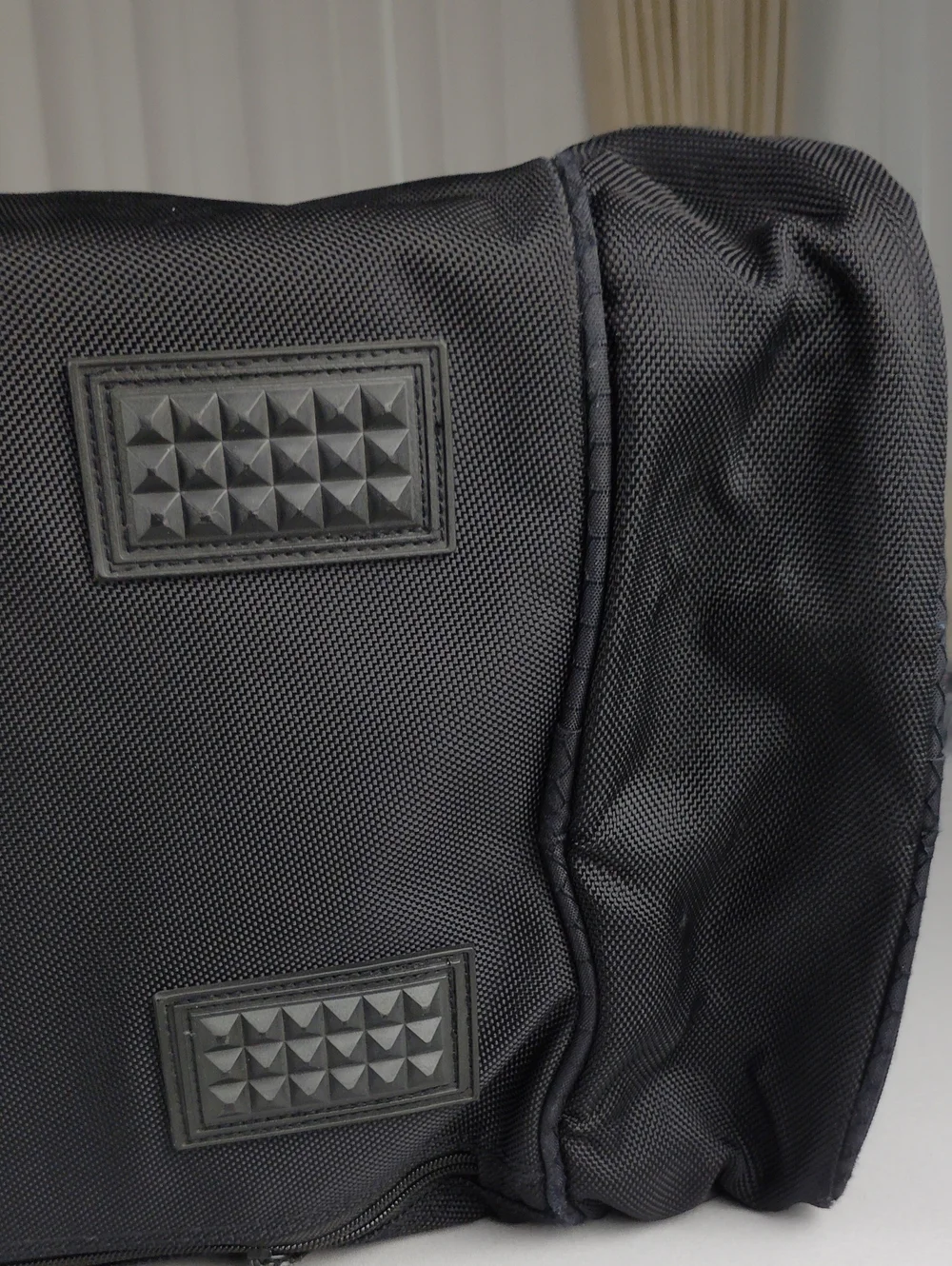 Under Armour Black Nylon Duffle Bag.